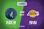 🏀戈贝尔暴虐湖人内线27+24!詹东50分 湖人1-4负森林狼出局!
