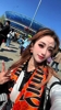 顶级美颜!国内女球迷的美颜真离谱,都要变成小精灵了🤣